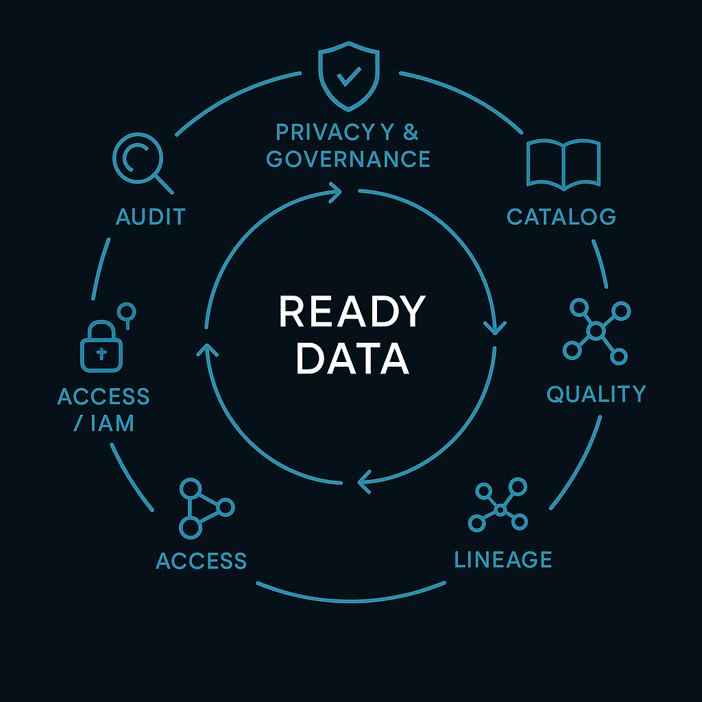AI readiness data governance and quality workflow for successful enterprise AI adoption